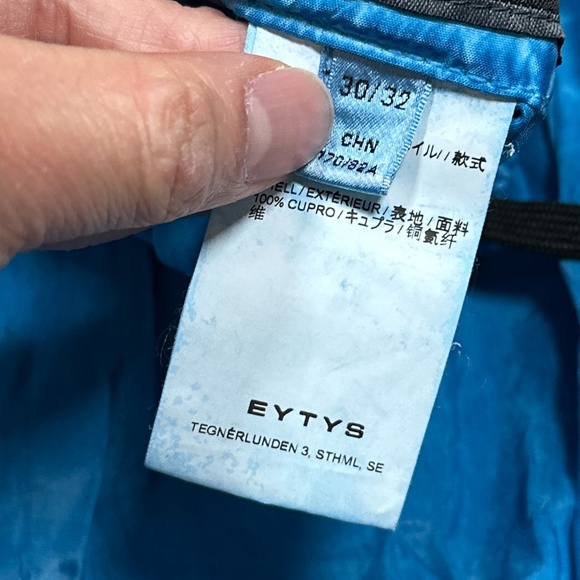Eytys Blue Straight Leg Pants - Picture 12 of 13